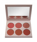Make Over 22 Nude Chic Blush Set M3202 6 Shades Matte and Shimmer