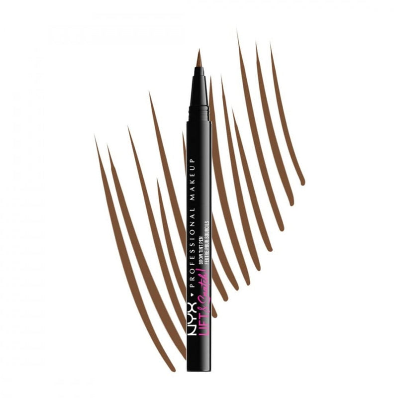 NYX Professional Makeup Lift & Snatch! Brow Tint Pen, Caramel Brown