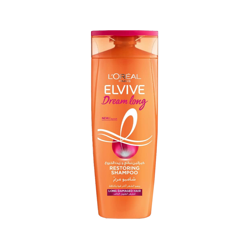 L'Oreal Paris Elvive Dream Long Shampoo, Castor Oil, Vegetable Proteins, 200 ml