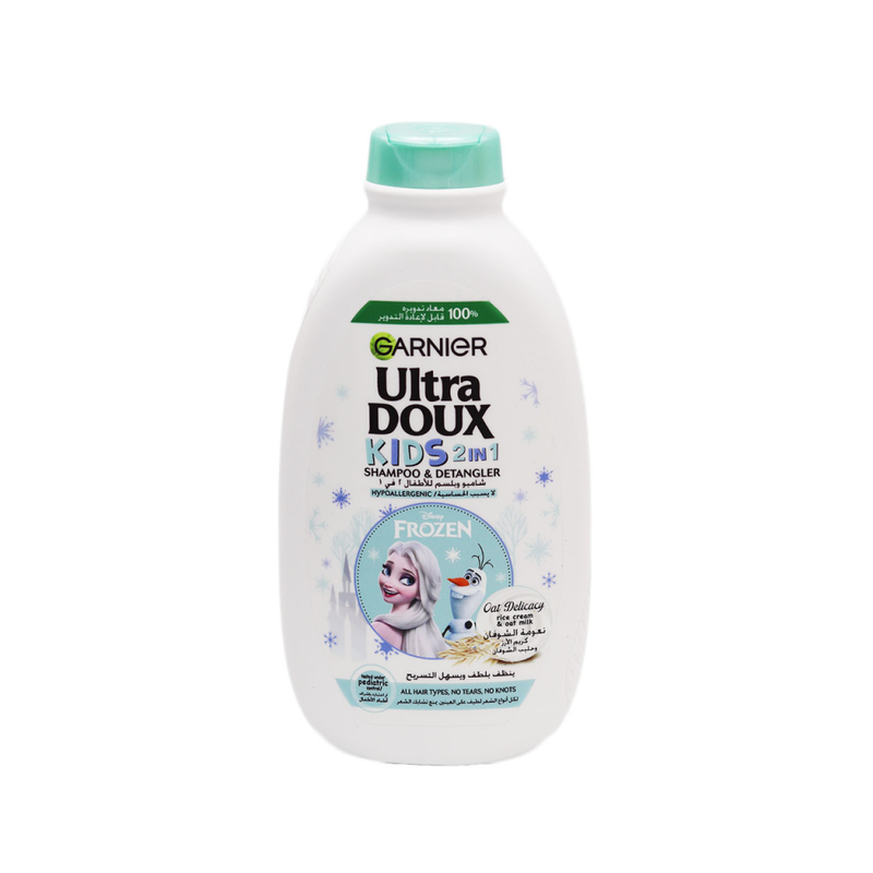 Garnier Kids 2-in-1 Shampoo and Conditioner Rice Cream Oat Milk 400ml