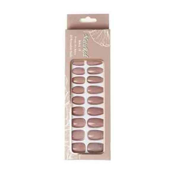 Naturade Reusable Press-On Nails, 20 Piece Set