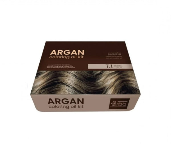 Best Blonde Hair Dye Ash Blonde 7.1 with Argan Oil Extract Ax12