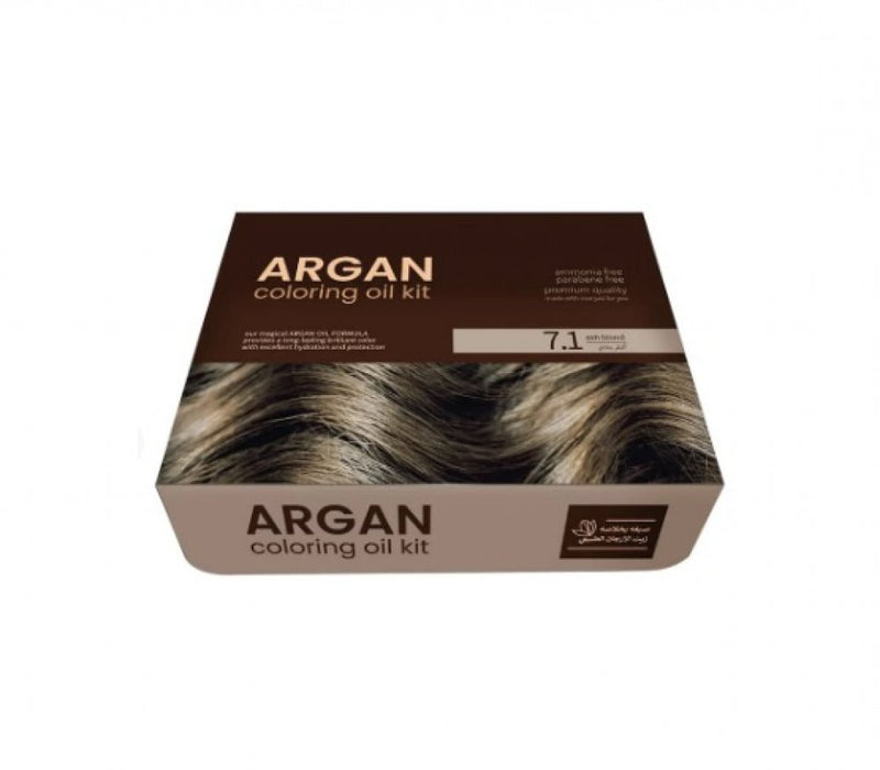 Best Blonde Hair Dye Ash Blonde 7.1 with Argan Oil Extract Ax12