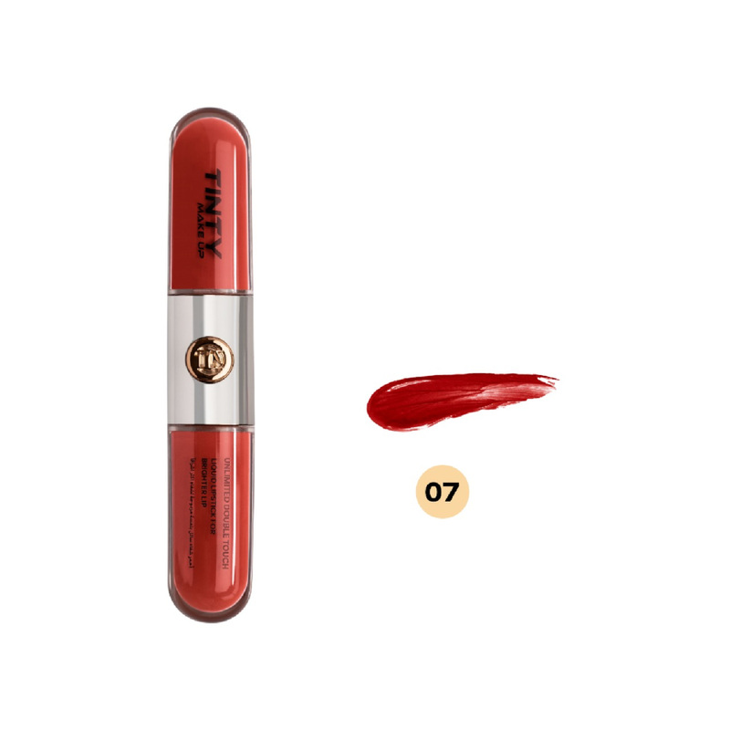 Tinti Double Balm Liquid Lipstick No. 07 Glossy Finish