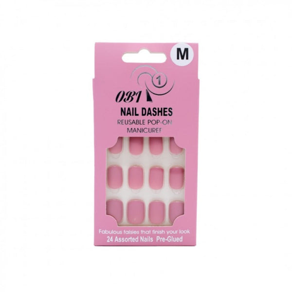 Ob1 Adhesive Nails Matte Finish OB-05 24 Count