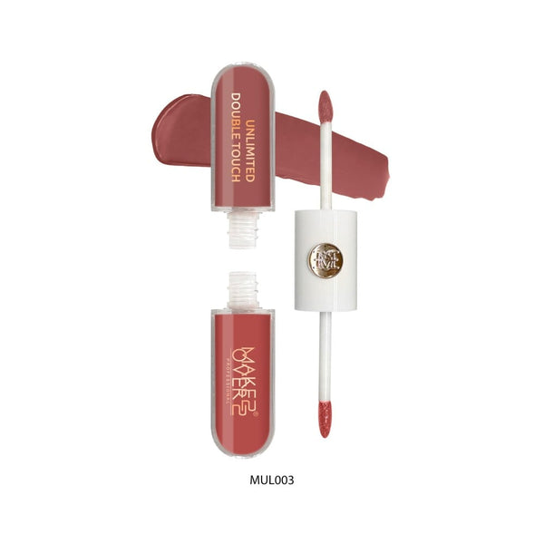 Make Over 22 Liquid Lipstick Matte and Glossy MUL003, Long-Lasting