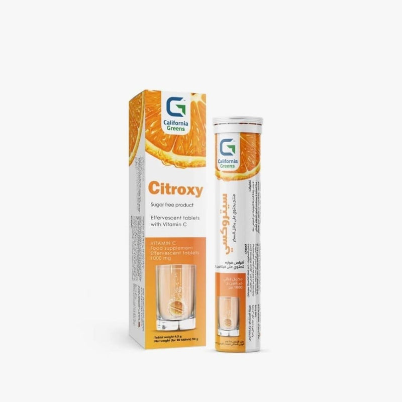 Best Effervescent Vitamin C Tablets Immune Support Citroxy 20 Tablets