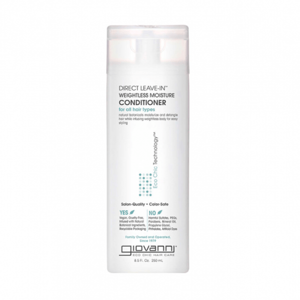 Giovanni Light Moisturizing Leave-In Conditioner, Vegan, 250ml