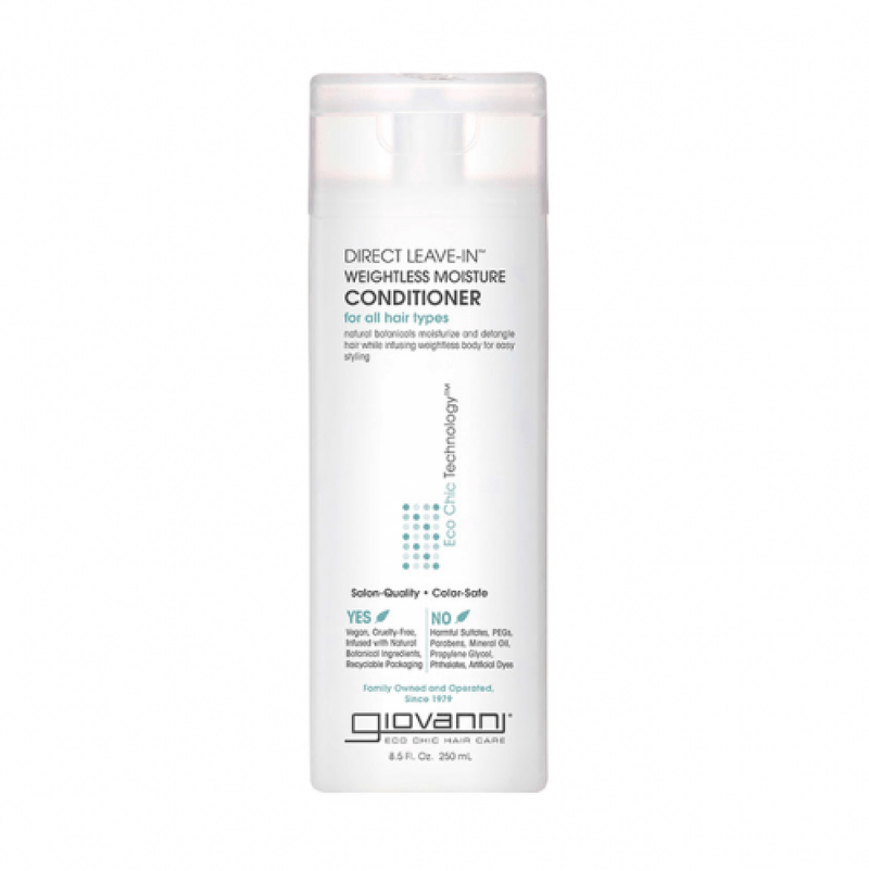 Giovanni Light Moisturizing Leave-In Conditioner, Vegan, 250ml