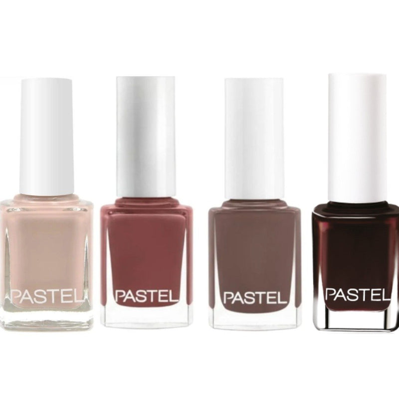 Pastel Brownies Nail Polish Set - Vegan - 13ml Each