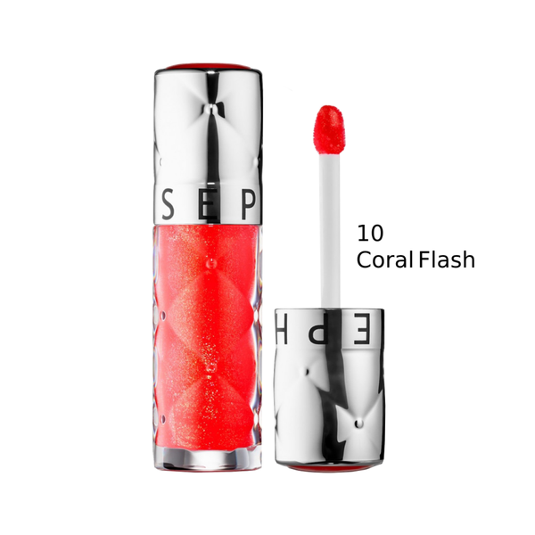 Sephora Outrageous Plumping Lip Gloss 10 Coral Flash 6ml