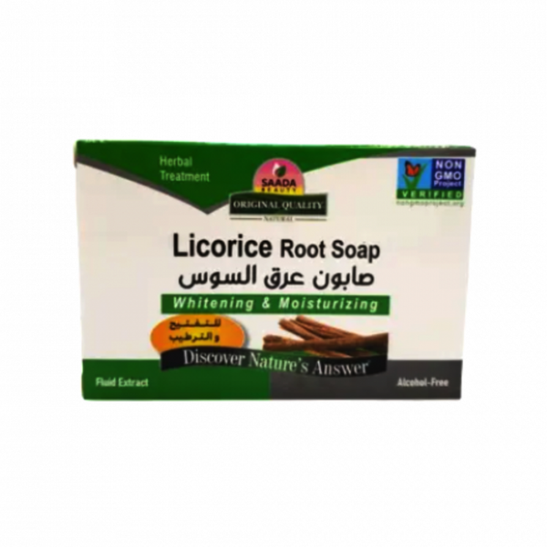 Saada Beauty Licorice Root Soap Skin Brightening Moisturizing Glow 100ml