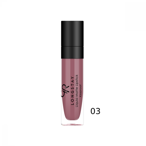 Golden Rose Long Lasting Matte Liquid Lipstick 03 5.5ml Vitamin E