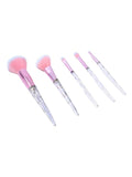Eye Brow Brush Set Face & Eye Makeup Brushes 5-Piece Salon System