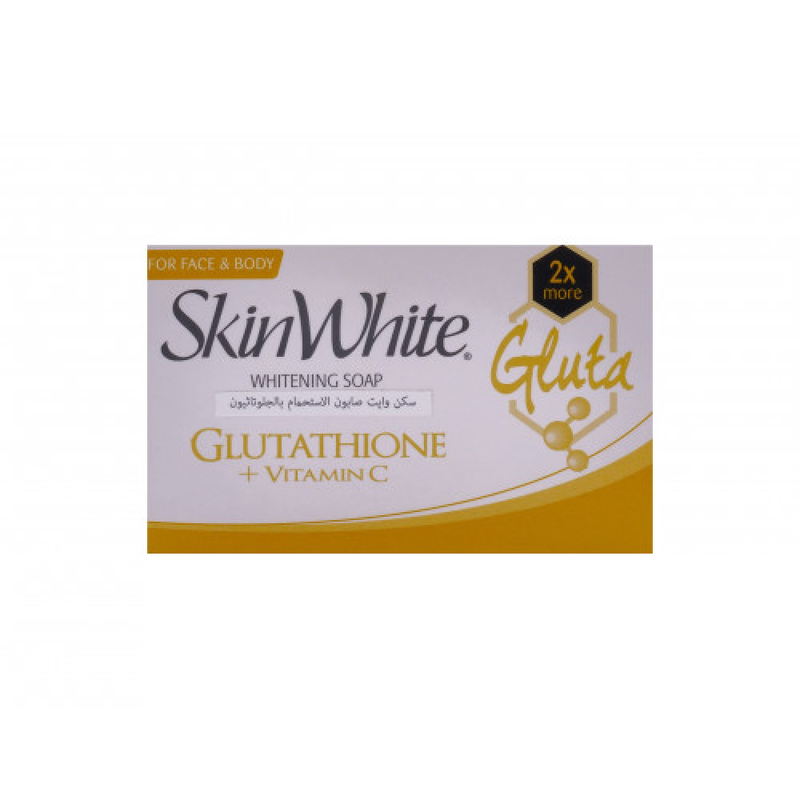 Skin White Glutathione Bath Soap Moisturizing Cleansing Bar 90g