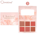 Christine 6 Color Blush Palette - CH-B2202