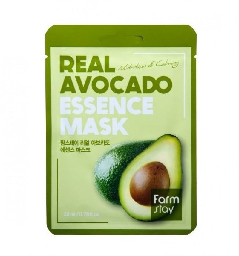 Best Avocado Face Mask Moisturising Sheet Mask Farm Stay 23ml