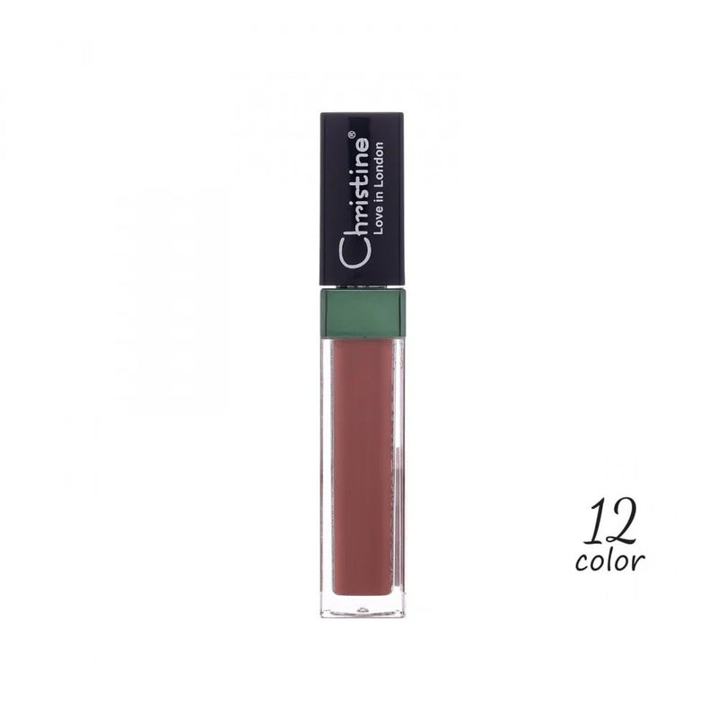 Christine Matte Liquid Lipstick No. 12 5ml