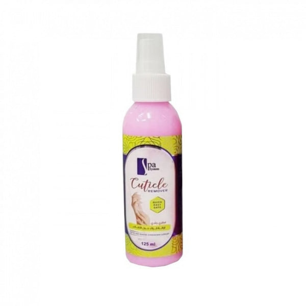 Spa System Cuticle Remover and Softener, Moisturizing Nail Care, 125ml