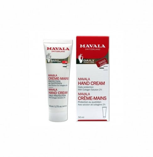 Mavala Hand Cream with Marine Collagen and Allantoin, 50ml