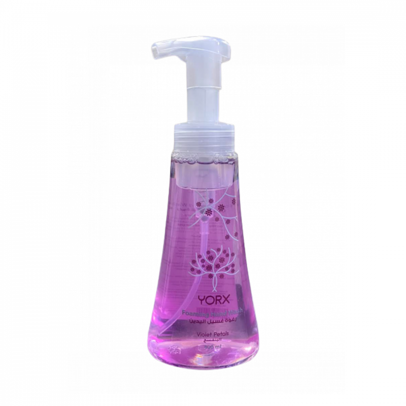 Yorx Hand Wash, Moisturizing Daily Cleanser, Violet Scent, 400 ml