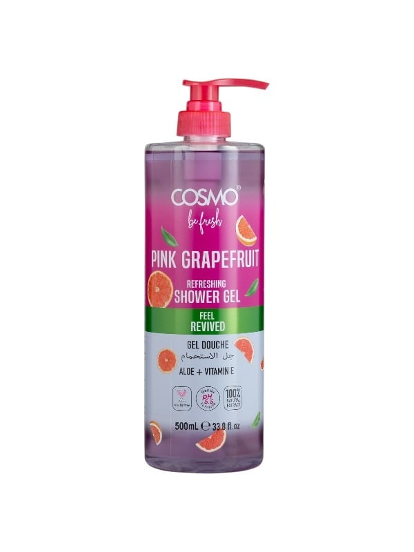 Cosmo Be Fresh Pink Grapefruit Shower Gel - 500ml
