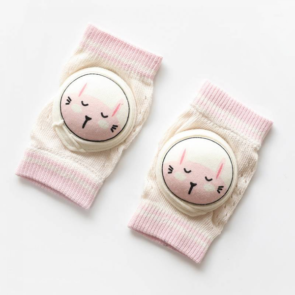 Baby Zone Children Knee Pads, Breathable Cotton, 2-Piece Set