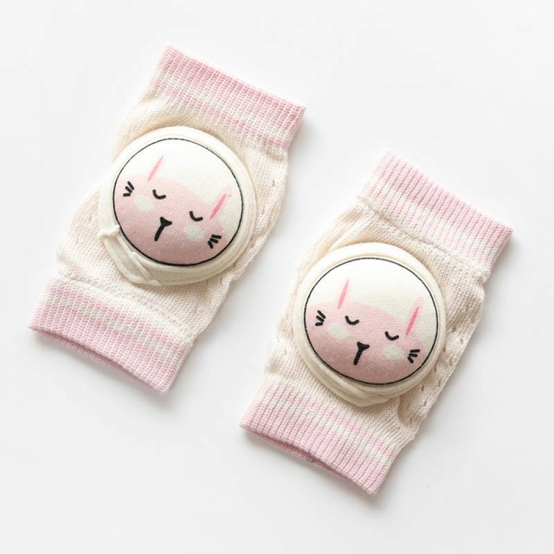 Baby Zone Children Knee Pads, Breathable Cotton, 2-Piece Set