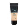 Maybelline Fit Me Matte + Poreless Foundation, 110 Porcelain Liquid