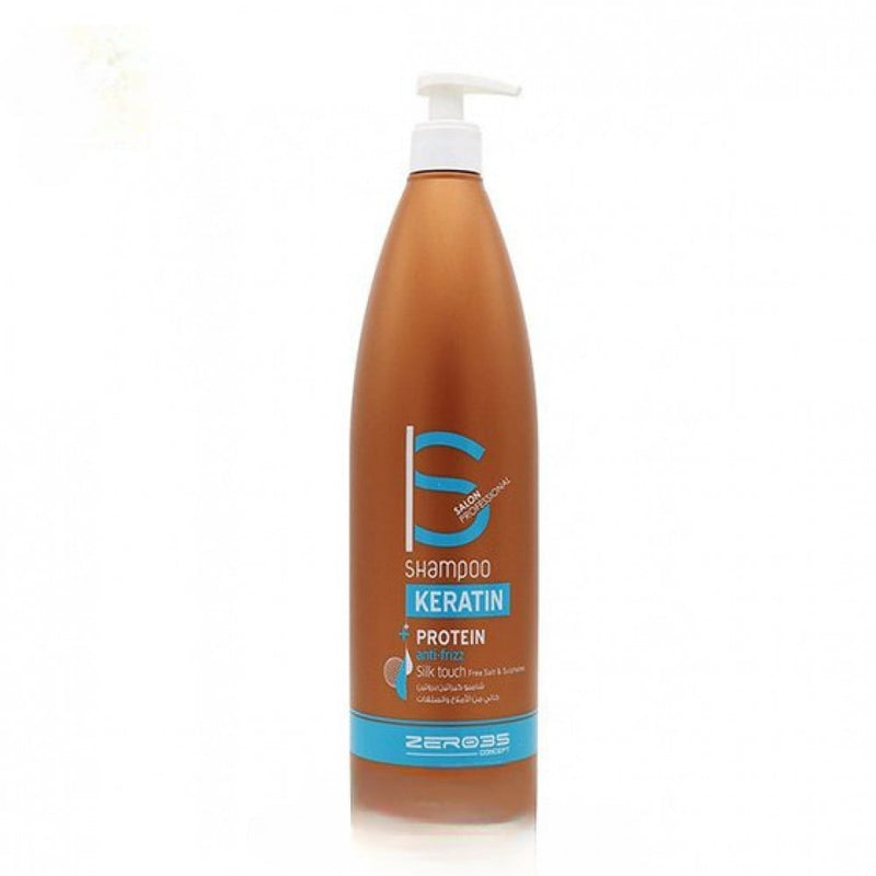Protein Shampoo for Frizzy Hair Keratin Damaged Repair Zero35 1000ml