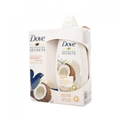 Dove Shower Gel Coconut Oil & Almond Milk With Loofah 250ml