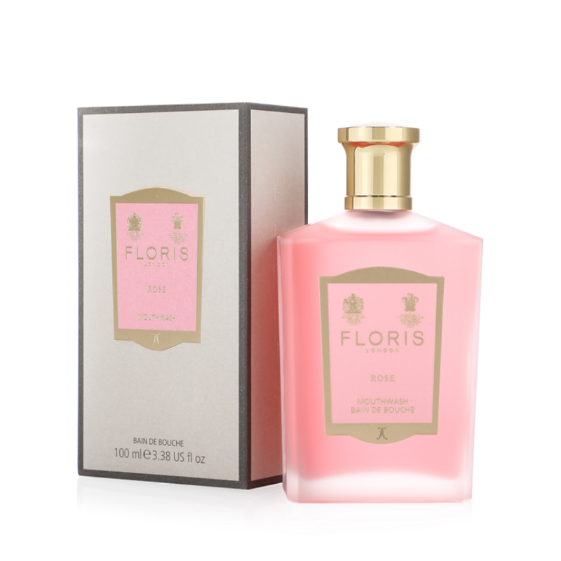Floris London Rose Mouthwash Concentrated Floral Freshness 100ml