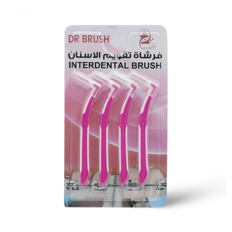 Brace and Interdental Cleaning Brush Set for Oral Care Dr. Brush 4 Pieces