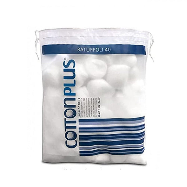 Cottonplus 100% Cotton Balls, Hypoallergenic, Gentle Cleansing, 40 Count