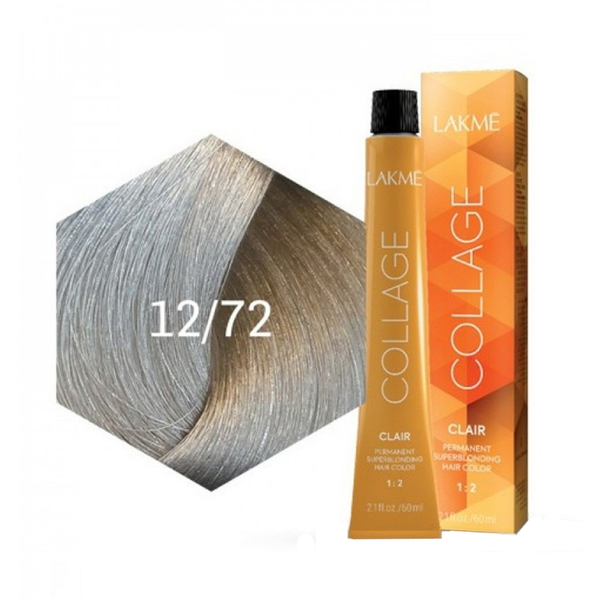 Lakme Permanent Hair Color Metallic Blonde Violet 12.72 60ml