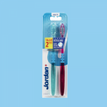 Tartar Control Toothbrush End Dip Design Jordan 2 Pieces