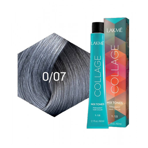 Lakme Permanent Hair Color Silver 0.07 60ml