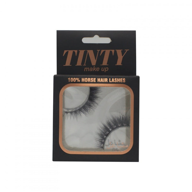 Tinty Horsehair Eyelashes Torches No. 05, Reusable Strip Lashes