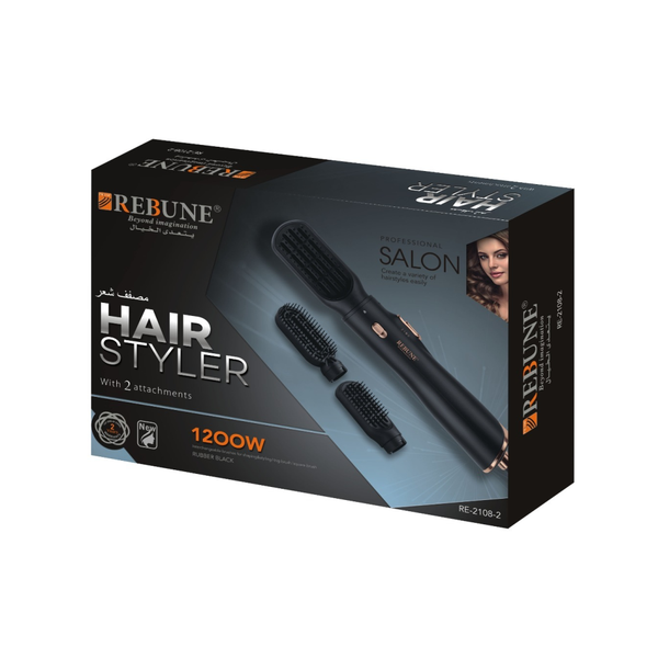 Best Hair Dryer For Frizz 1200W 2-Piece Styling Tool REBUNE RE-2108-2