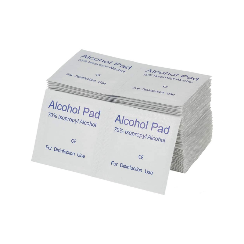 Medical Alcohol Swabs 70% Isopropyl Skin Disinfection 200 Swabs