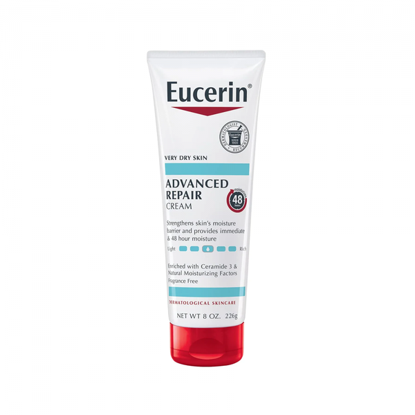Eucerin Advanced Repair Cream, Ceramide 3, Fragrance-Free, 226g