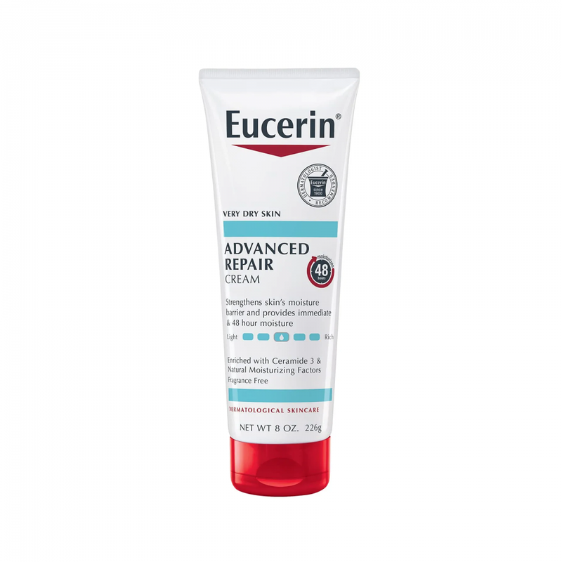 Eucerin Advanced Repair Cream, Ceramide 3, Fragrance-Free, 226g