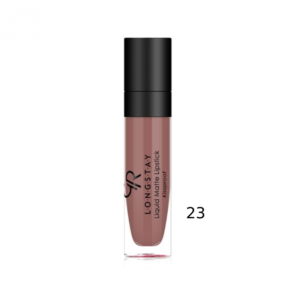 Golden Rose Matte Liquid Lipstick No. 23 Vitamin E Avocado Oil