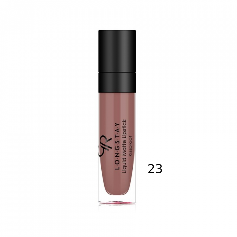 Golden Rose Matte Liquid Lipstick No. 23 Vitamin E Avocado Oil