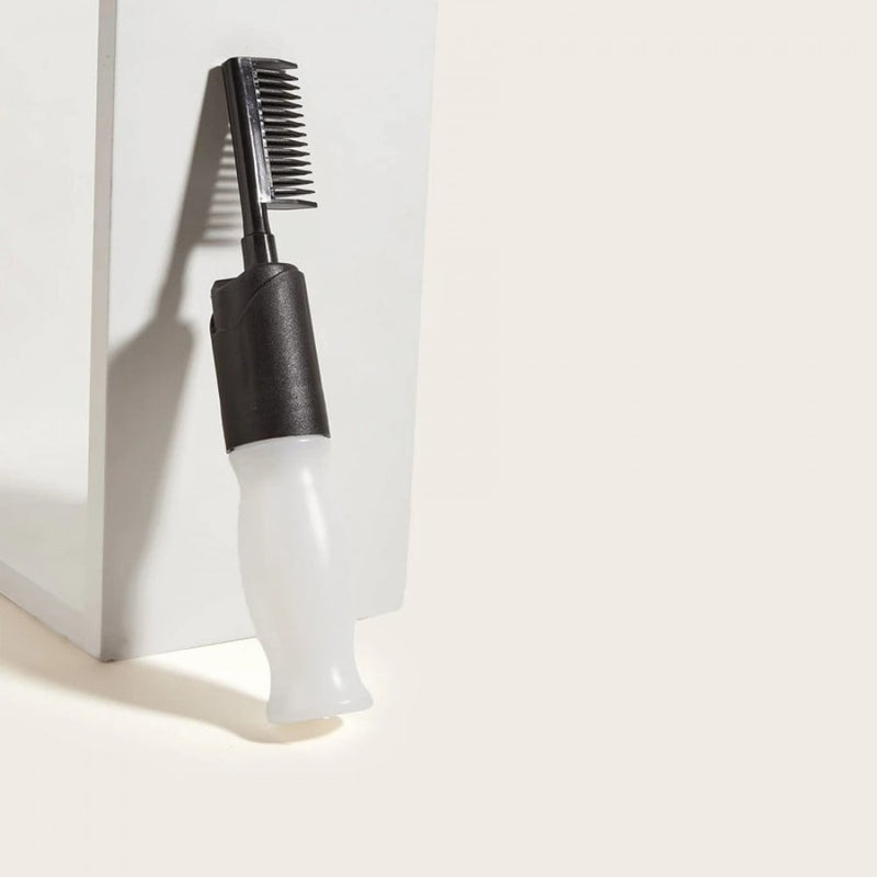 Hair Dye Applicator Bottle with Comb Attachment for Precise Application