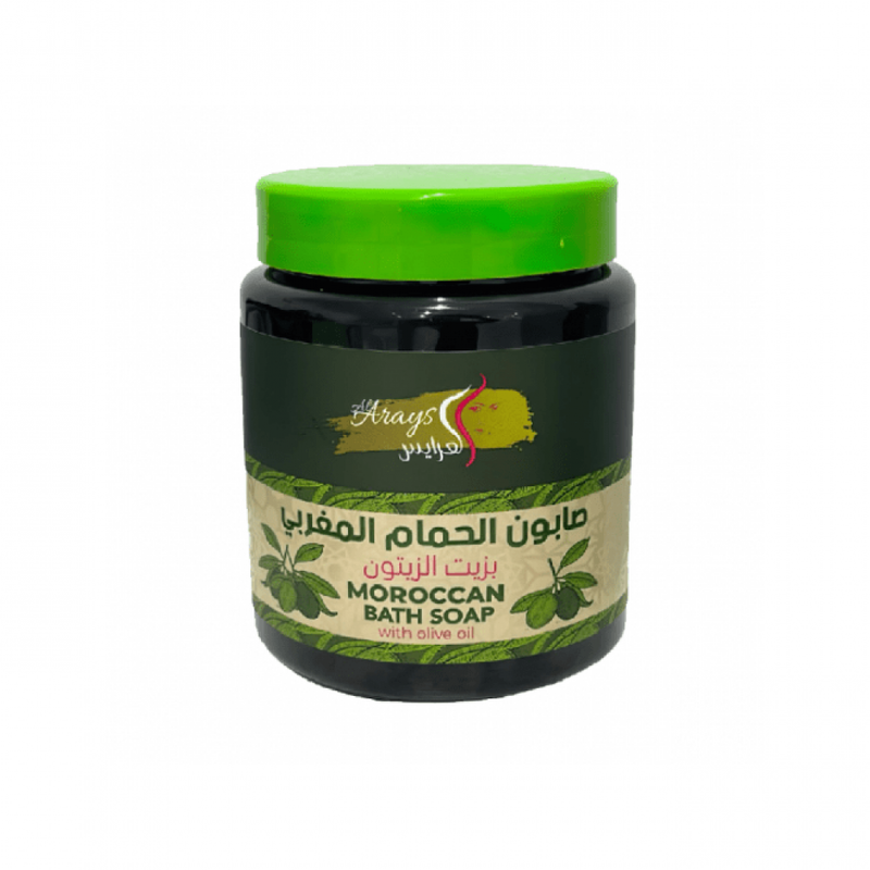 Al Arayes Moroccan Bath Soap Olive Oil Deep Cleansing 700 ml