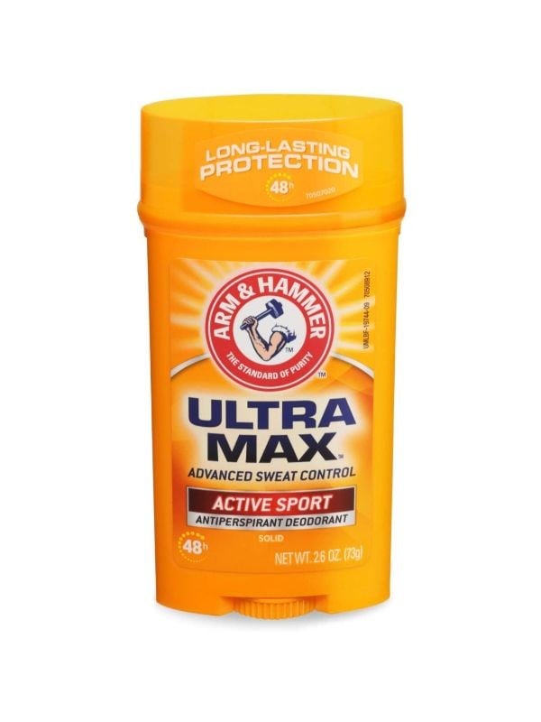 Arm & Hammer Ultra Max Active Sport Solid Wide Deodorant - 73 g