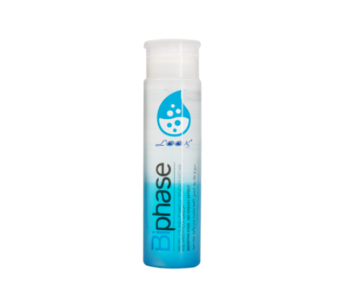 Look Biphase Makeup Remover and Cleanser for Waterproof Makeup, 200 ml