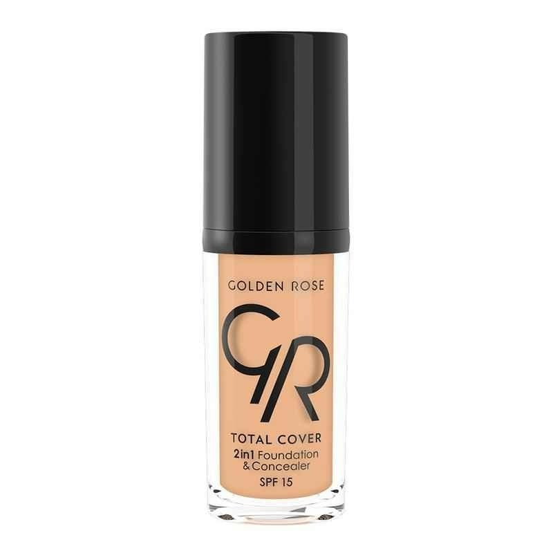 Golden Rose 2 in 1 Foundation and Concealer SPF 15 - 30ml