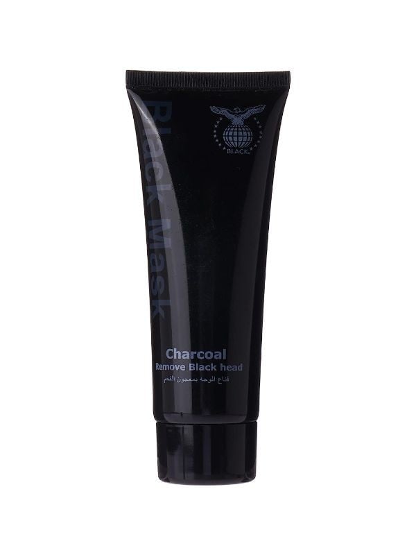 Black Charcoal Face Mask for Deep Pore Cleansing, 110ml